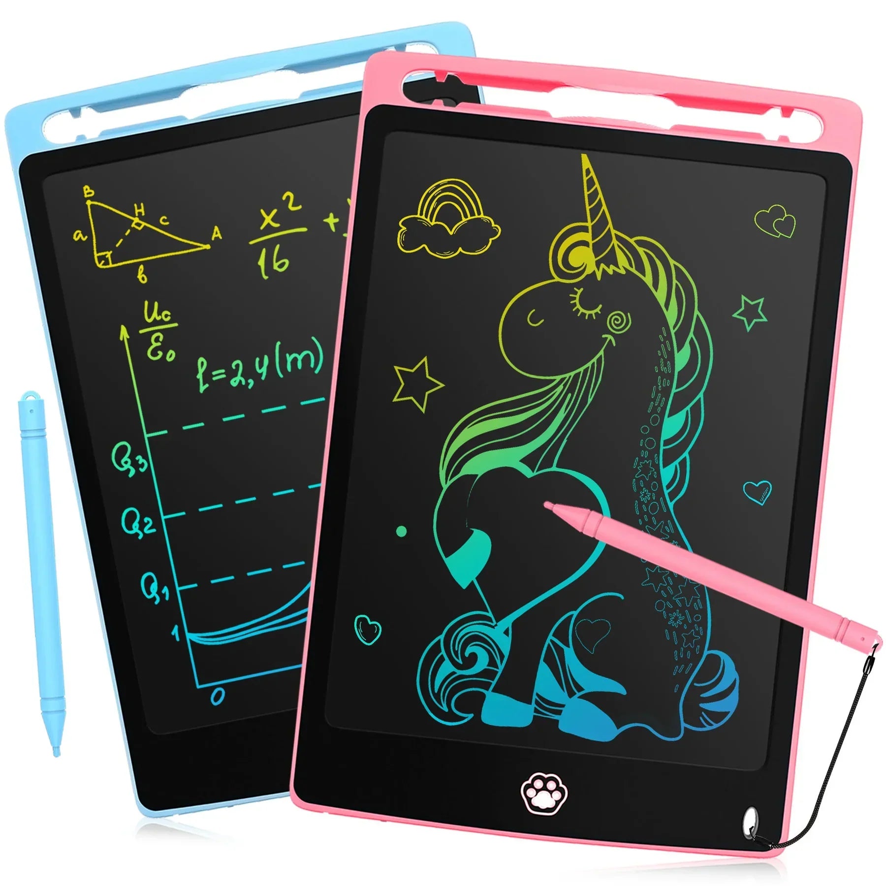 Kids LCD Writing Tablet Colorful Screen for Drawing & Learning